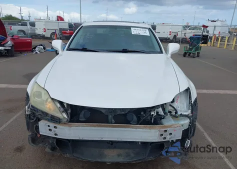 2008 Lexus Is 250 z USA, uszkodzony, nr VIN JTHBK262385076526